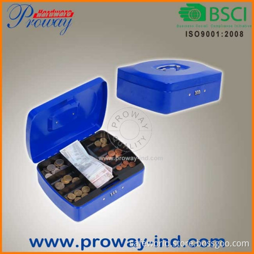 wholesale high quality combination lock metal cash box